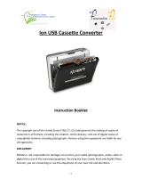 iON TAPE EXPRESS Operating instructions