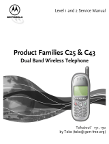 Motorola C43 User manual