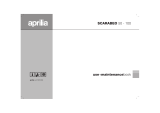 APRILIA SCARABEO 100 - 2003 User manual