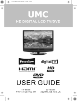 UMC X22/14A-GB-TCD-UK User manual