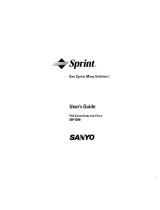 Sanyo SCP-7200 User manual