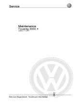 Volkswagen Touareg 2003 User manual