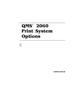 QMS 2060 Supplementary Manual
