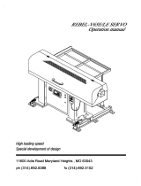 Edge REBEL-V65E SERVO Operating instructions