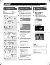Sanyo VCC-HD4000P Quick Reference Manual