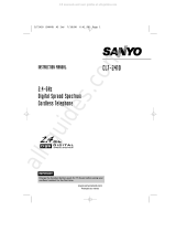 Sanyo CLT-9930 User manual
