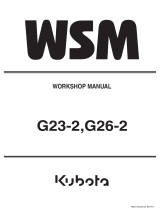 Kubota G26-2 Workshop Manual