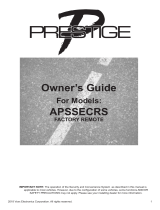 Prestige APSSECRS User manual
