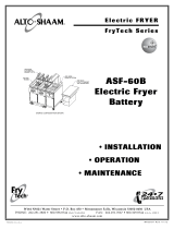 Alto-Shaam FryTech Series Installation Operation & Maintenance