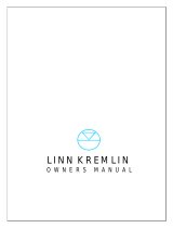 Linn Kremlin Owner's manual