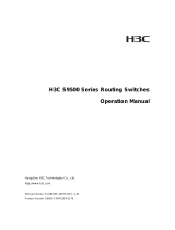 3com S9512 FABRIC Operating instructions