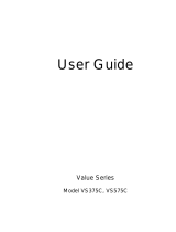 OPTI-UPS VS375C User manual