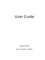 OPTI-UPS VS600C User manual