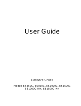 OPTI-UPS ES1000C User manual