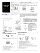 OPTI-UPS TS1700B User manual