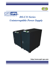 OPTI-UPS DS120KC33 User manual