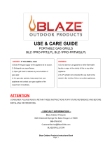 Blaze BLZ-1PRO-PRT-LP Owner's manual