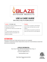 Blaze BLZ4LTE2MGLP Owner's manual