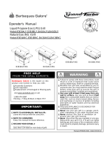 Barbeques Galore B3816ALP Owner's manual