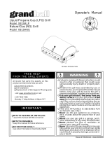 Barbeques Galore XS08ALP Owner's manual