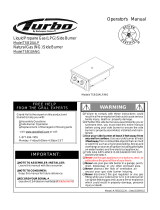 Barbeques Galore TSB10ANG Owner's manual