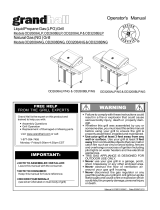 Barbeques Galore OD3208ANG Owner's manual