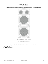 Ibiza Sound STANDUP-DJ-MKII-UK Owner's manual
