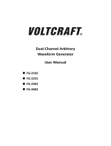 VOLTCRAFT FG-2252 User manual