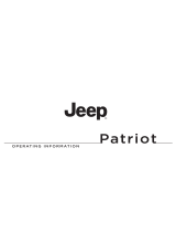 Jeep Patriot 2011 Operating Information Manual