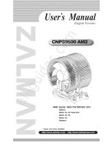 ZALMAN CNPS9500 AM2 User manual