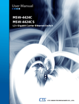 CTC Union MSW-4424CS User manual