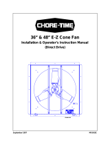 Chore-TimeMV1433C 36- & 48-Inch E-Z Cone Fan