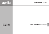 APRILIA SCARABEO 50 - Use & Maintenance Book