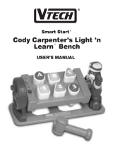VTech Cody Carpenter's Light 'n Learn Bench User manual