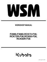 Kubota WSM F3680 Workshop Manual