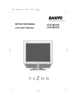 Sanyo LCD-15CA1Z User manual