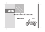 APRILIA 6.5 - 1996 User manual