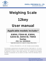 Excell AWH3 User manual