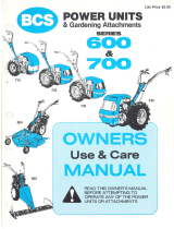 BCS 604 Owner's manual