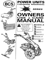 BCS 710 Owner's manual