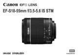 Canon EF-S 18-55mm f/3.5-5.6 IS STM Operating instructions