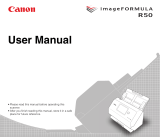 Canon imageFORMULA R50 User manual