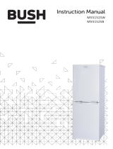 Bush M55152SB Fridge Freezer User manual