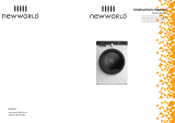 New World NWDHX914ADW 9KG 1400 Spin Washing Machine User manual