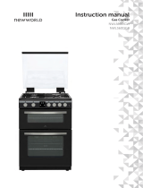 New World NWLS60DGW COOKER WHT User manual