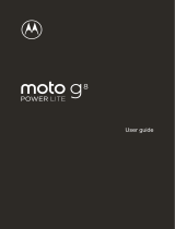 Motorola SIM FREE G8 POWER LITE RYL User manual