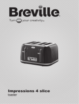 Breville IMPRESSIONS 4SL TOASTER BLK User manual