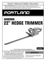 Portland 62630 Owner's manual