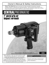 Central Pneumatic Item 62355-UPC 193175330840 Owner's manual