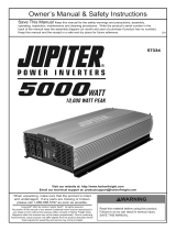 Jupiter Item 57334 Owner's manual